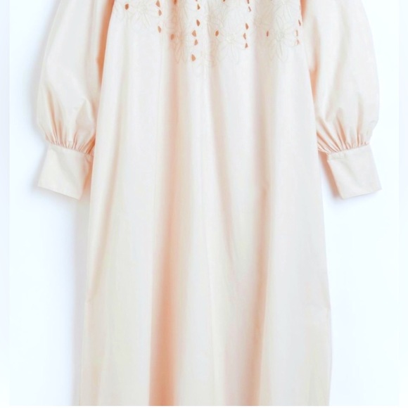 H&M Eyelet embroidery midi dress - Picture 4 of 5